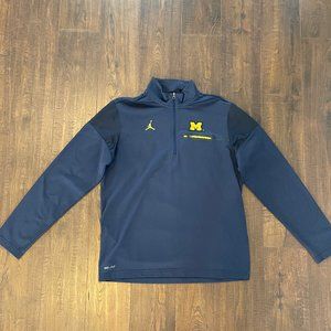 Men's Jordan Brand Michigan 1/4 Zip